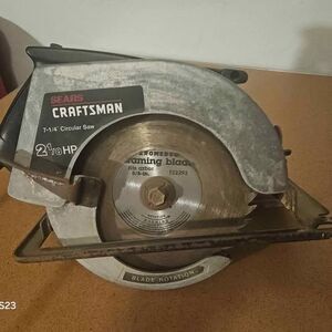 Craftsman 2 1/8 hp Circular Saw WORKS